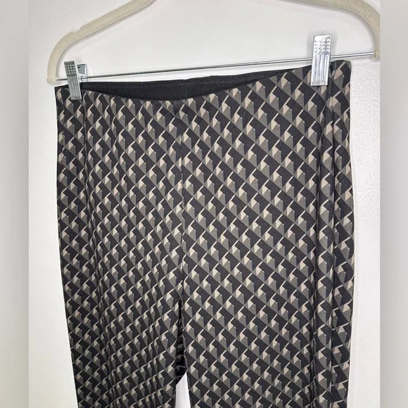 MAC Jeans Flare - Pine Tree Print Pullon Dress Pants sz 40 or size large‎ - Picture 3 of 11